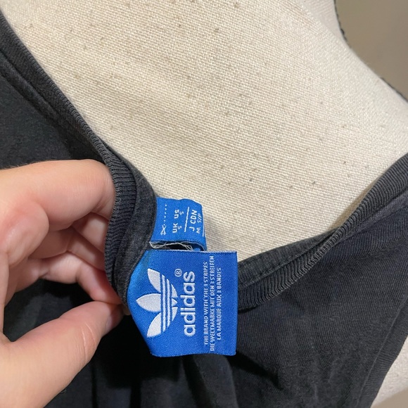 Adidas Black Graphic Muscle Tank - Picture 7 of 8